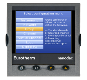 nanodac TM Recorder / Controller Eurotherm Product 18
